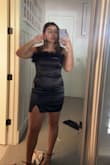 The dress is so pretty, it's super comfortable and fits well, my only complaint is that the feathers do shed. - Sadie T.