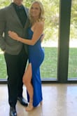 I loved this dress! I wore to a wedding and it fit great. I'm just under 5'4" and 125 pounds, more of an athletic build. I'm usually a size 2 in dresses and the xs worked perfectly. I was able to iron the dress just fine! Didn't wrinkle the entire day I wore it - Jarris W.
