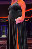 I got this dress as a last resort because I had a gift card and wanted a nice dress from here for a premier. Lulus honestly sucks at sizing for women over size 12 so I had to choose from their measly twenty XXL dress options. This fits like an XL and is truly stunning. It's a soft material that doesn't over-accentuate like most velvet dresses do. No alterations needed. I truly loved it and recommend it for anyone but especially my "plus sized" girlies that want a nice lulu's dress that actually fits. - Lexie S.