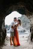 This dress was perfect for my engagement photo session on the beach in Oahu! Even when the dress got wet at the bottom, it still looked great. Im small-chested and since the dress is relatively backless, sticky boobs were the perfect fix! - Caitlyn F.