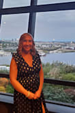I needed a dress for a formal-ish evening wedding, but none of the satin bodycon dresses were re flattering and did not cover my middle. This dress was perfect. Does require a sticky bra because the back opening dipped down below my bra strap. But the empire waist helped hold mine up! - Alaina V.