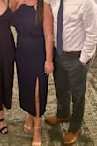 Loved the dress! Fit great! Great quality! I received a lot of compliments and felt comfortable all night - Amanda P.