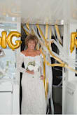 The perfect dress to celebrate our 20-year wedding vow renewal, sailing Mykonos with family. The dress traveled (15 hours) perfectly. 67 years old (err young) and I would recommend for any age - Connie K.
