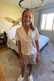 These PJs are so cute and comfy. Wore to get ready for my wedding! - Ashley P.