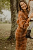 I found this dress and knew it would be perfect for family pics. It is such high quality! Super cute and very flattering. - Jessi T.