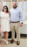 I used this with a blue dress and for my rehearsal dinner and they looked great both times! Got a lot of compliments! I wouldn't use them if I had to go from place to place because the straps do hurt my ankles but if you are going to be sitting most of the time, they are great! - Fernanda D.