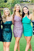 Everything about this dress is flattering! The cut, the length, & the multicolored sequin upgraded this dress! - Renee R.