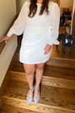 I used it for my civil wedding and I loved it! It was comfy and it's cute. I ordered a M and it fits really well. I'm usually M size - Midori P.