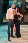 I received so many compliments when wearing this dress! It was a little difficult to get on without ripping fabric since there is no zipper. I put it on as if I was putting on pantyhose. I felt very confident in this dress. If you're on the fence - BUY IT! - Lisa M.