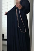 A very classy look . Formal/Casual, you decide. I'm short so it was too long on me, but it was still a nice dress. 
l ordered a Mac Dugal and the quality doesn't make a great difference.  The over price from the designer is big. - Maria D.