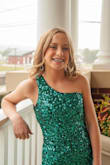 The fit, style, and color were all perfect! We had so many comments about the dress! We loved it! - Codi M.