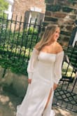 This dress couldn't have been more perfect! My husband and I decided to go to Charleston and elope and I ordered this dress online and it was delivered to me within a couple of days! I got so many compliments on it from family, friends, and strangers that saw our elopement in the park! It fit my chest and hips perfectly - hugged all the right parts but was breezy and whimsical as well! Thanks, lulus for making my wedding day just that much better :) - Jessica J.