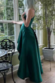 Ordered this dress for my 16-year-old daughter's homecoming, and it was an absolute perfection. The fabric is really nice and thick, and once I ironed it, it looked like something from a fairytale. The color, the cut, the fit & everything is amazing. Love!! - Amra E.