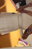 A little tight around the waist but very flattering and light. Perfect for hot weather. - Diana L.