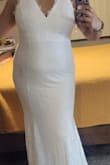 It was a little small. Very pretty dress but wasn't my favorite. Maybe if it had fit. Material and quality were great. - Diana L.