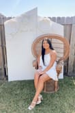 I wore this dress for my bridal shower and it was the perfect dress for it. It fit true to size and very good quality. Couldnt recommend it enough! I received so many compliments on it as well! - Kaitlyn F.