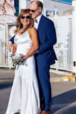 My dress was a dream! It is high quality, beautifully made; and it fits me perfectly. I ordered it only a few days before and I got it on time! Everyone loved it! It made me so happy! - Patricia R.
