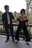 Wore this to a wedding and received many compliments! It's very elegant and unique from a standard dress. It was a great length with heels but I did have to tailor the length because I wear small heels (under 2in). - Rebecca S.