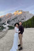 This dress is amazing!! The quality is so perfect and so beautiful. We used this for our vow reading and it was amazing for photos. - Leann K.