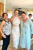 Wore day after wedding - people kept commenting on how beautiful the dress was! - Erin O.