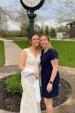 I needed a dress for our last-minute wedding before my husband deployed, and this was a perfect fit. - Amber D.