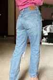 My new favorite jeans. They hug the perfect places, except, the waist and crotch is slightly baggy. Figured after a couple of washes they'll fit perfectly. - Ashleigh B.