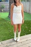 I absolutely loved this outfit for my bachelorette in Austin. It fit like a glove! - Ashlynne R.