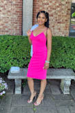 Super cute dress that fits true to size with beautiful color. Wore to an important ceremony and received many compliments. - Julia W.