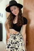 I feel like these shorts have the benefits of shorts and a skirt rolled into one.  They're lowkey dressy, but also practical. - Hillary M.