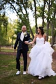 I am 5'9 and I have a size 9-10 in shoes. I ordered the size 10 ad they were perfect. They have a high heel and will make you an extra 3 and a half inches which I was not a fan of because I am already tall. They went beautifully with my wedding dress. I had such a hard time finding wedding heels. These were actually the 3rd pair I bought and I am glad I did! - Brandy J.