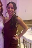 This dress is beautiful and classy but it does run large. I would recommend sizing down. I usually fit an XS with Lulus dresses but this dress was very loose and also a little too long. It was worth getting the dress tailored because I really liked this dress. - Elida M.