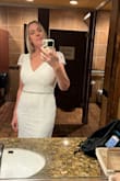 My husband just loved this dress, and so did I!  He's Scottish and it matched up perfectly with his kilt outfit.

Simple dress but stunning!  I spruced it up with a cute belt. - Stephanie G.