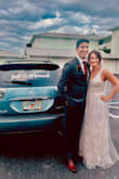 Wore this to my small beach wedding. I felt beautiful and it photographed great. Extremely comfortable and well-made. I got so many compliments. Its pretty long but I wore tall wedges and didnt have to alter it. Im pear shaped and it was very flattering. Wore a regular bra which was awesome. - Katie J.