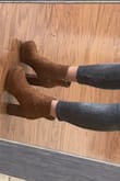 The cutest boots that I have ever got my hands on! They fit perfectly and match everything I wear! Perfect for this fall weather!!! - Nissrine D.