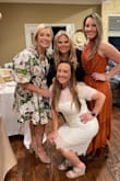 This dress fit me perfectly! I got so many compliments on it at our couples shower this weekend! I was able to wear without a bra. - Talli G.