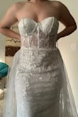 I am obsessed with this dress!! It's the first one I bought to try on and I am sticking with it, it'll be perfect for my elopement in the mountains. Fits true to size (I wear a small in all Lulus dresses and fits just like the rest of them). - Sophie K.