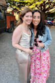 I wore this to my welcome party for our wedding and it was a huge hit! It fit perfectly and I didn't have to hem at all which is great for short gals! FYI It does hug tight and shapewear does show through a bit. - Chelsea D.