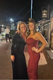 Show stopper of a dress! I received so many compliments from numerous guests at the wedding! Wedding was outside in October on the water and this dress kept me comfortably warm and I felt absolutely gorgeous in it! - Rochelle R.