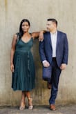 Picture perfect! Obsessed with this dress!  It flowed beautifully! - Iris G.
