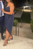 I love this dress! It arrived in a timely manner. I originally ordered it in a Large (my usual size) however, it didn't fit and I needed to exchange for an XL. I've found that Lulus clothing runs small (for me) but once you size up it's perfect! 
This dress was comfy and a great length. - Andrea M.