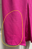 The dress is great and fit me perfect. I am a petite XS and I loved it. However, after one gentle wash, the dress threads came out and were pulled in multiple places. For the price, this is very disappointing. - Kristy W.