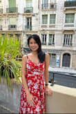 I wore this dress to Nice, France, and got so many compliments! I walked around in it all day and it was so comfortable. No one else had a red dress on this bright - Jera B.