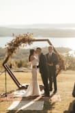 Once I saw this dress I new it was the one I wanted to wear at my wedding. It fit like a glove and I felt sexy and beautiful in it. I got TONS of compliments and it showed up so pretty in photos. Happy I chose this dress for my special day! - Laurie S.