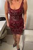 I wore this to a wedding. I got so many compliments. The color and style are beautiful. Note, the back is low so you can't wear a bra. I'm on the smaller size and was fine without one. I can't wait to have an occasion to wear this again. Note Lulus dresses aren't just for younger women - I am 50+ and curvy and I have found so many great dresses for me at Lulus! - Laura S.