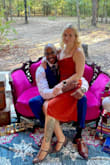 Love the color of this dress, so easy to style with any shimmery colors and hues. Wore it to a wedding and got many compliments. Very lightweight, no stretch to the fabric, but adjustable straps help a lot. - Anna C.