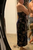 I liked the dress and the fabric felt nice. Ultimately it was really comfortable it just didn't beat out some of the other dresses I bought. I had one wedding to go to and 6 dresses to choose from. It was slightly loose in the bust but not so much so that I couldn't wear it. - Morgan H.