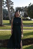 Had a lot of compliments on my dress. Attended a wedding. Perfect.. didn't need to wear a halter bra. - Susan F.