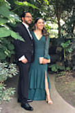 I have to say that this dress is very VERY comfortable for a wedding, you can dance with confidence and it is soooooo flattering. Love the color and the texture. PERFECT :) - Anna R.