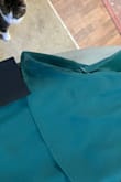 I order this dress for a fall wedding (tomorrow), I received it last week and just pulled it out to iron and try on. The dress fits perfect; tight around my rib cage but I know I have a larger rib cage. Otherwise very flattering. The only issue I have is that the dress has multiple stains, there is one right below the v on the front of the dress. I am still going to wear it tomorrow but disappointed that this dress has multiple stains - Nicole S.