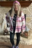 I absolutely love this shacket! The colors, the soft material, & the snaps are perfect. I am a high school librarian & I received so many compliments on it. It is such a stylish piece to add to your wardrobe! - Kim V.